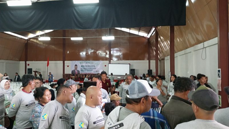 Peserta Kecewa, Giat GERMAS Anggota DPR RI di Siborongborong Disorot
