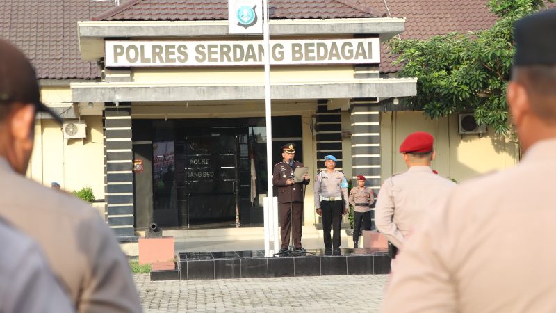 Peringati Hari Lahir Pancasila 2026, Kapolres Sergai : Teguhkan Semangat Persatuan dan Kebangsaan