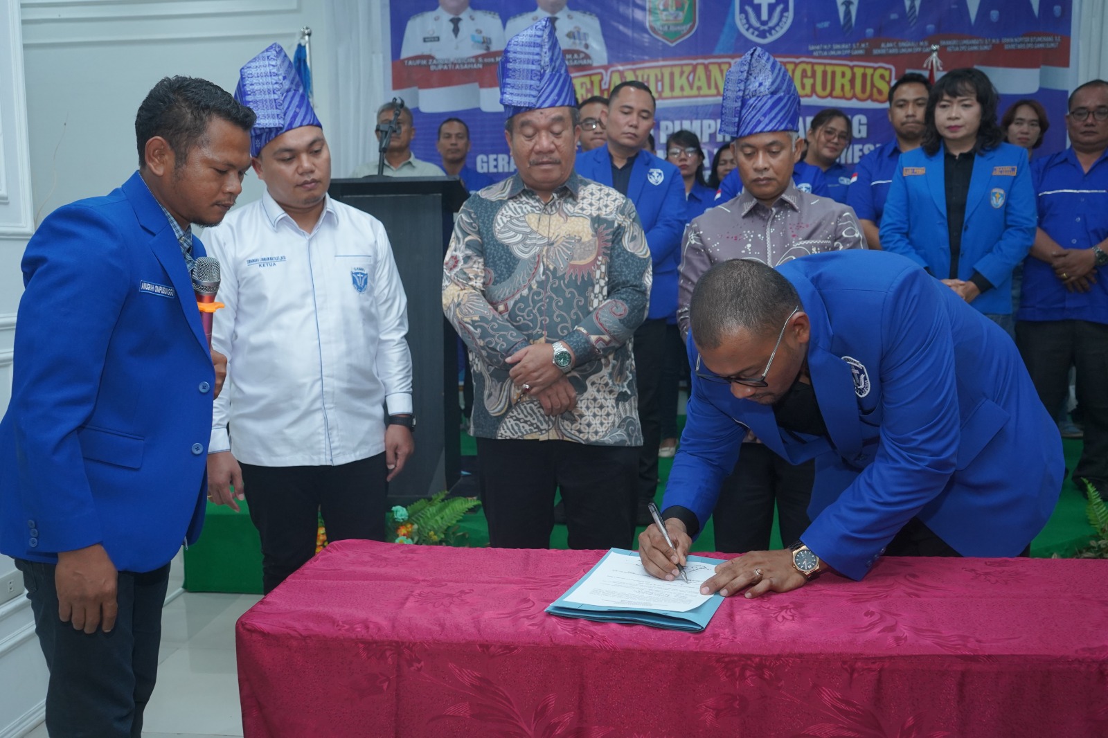Bupati Asahan Hadiri Pelantikan Pengurus DPC GAMKI Kabupaten Asahan Masa Bhakti 2026–2029