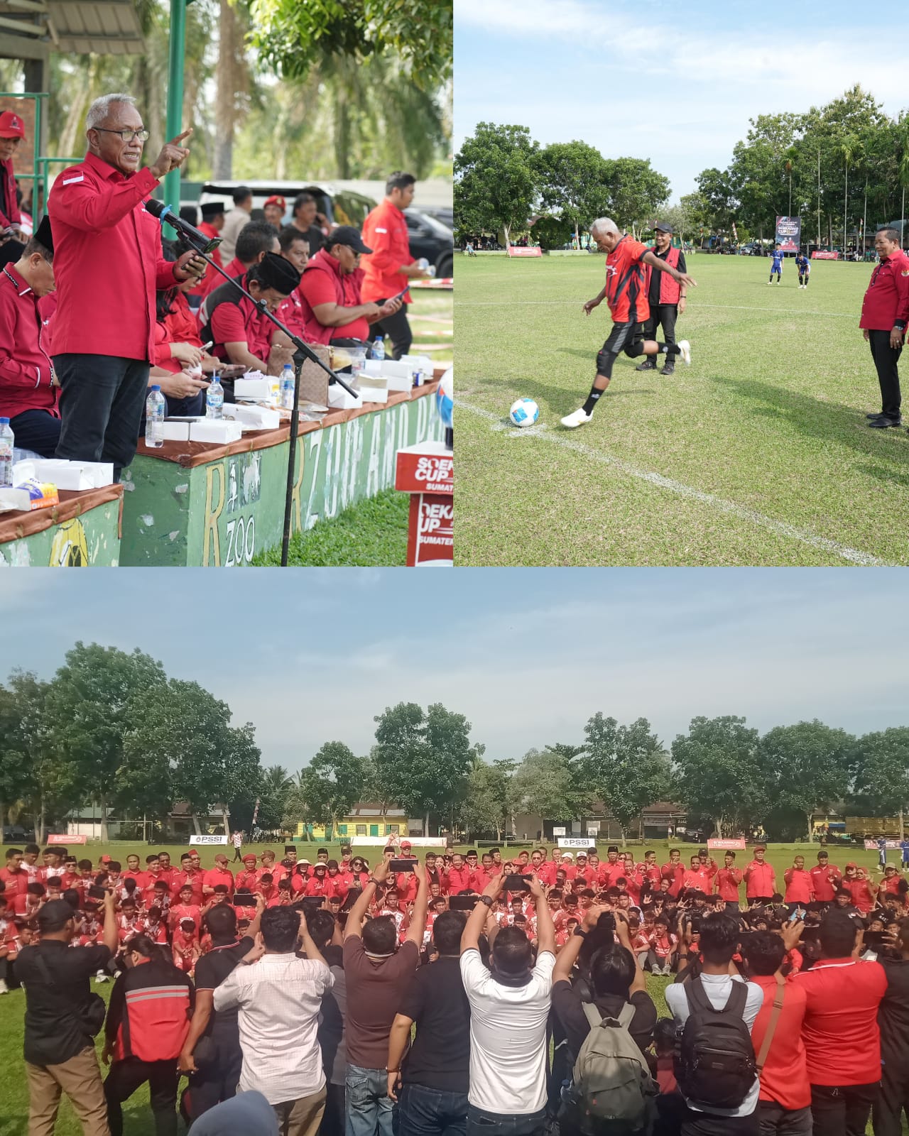 Liga Kampung U-17 Soekarno Cup 2026 Dibuka di Sergai, Rebut Piala Ketua DPD PDI Perjuangan Sumut