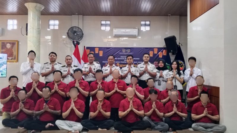 Puluhan Warga Binaan Lapas Cipinang Terima Remisi Waisak, Wujud Hasil Pembinaan dan Perubahan Diri