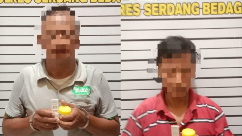 Satres Nakorba Polres Sergai Ungkap Lagi Kasus Narkotika, 2 Diciduk dan 1 Lolos