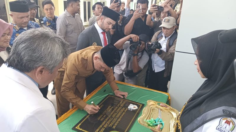Resmikan Fasilitas Kesehatan Baru, Bupati Tarmizi Perkuat Layanan RSUD Cut Nyak Dhien