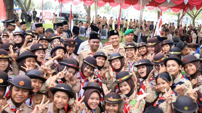 Momen Peringatan Hari Pancasila, Bupati Sergai : Jambore Sarana Penting Bentuk Karakter Generasi Muda