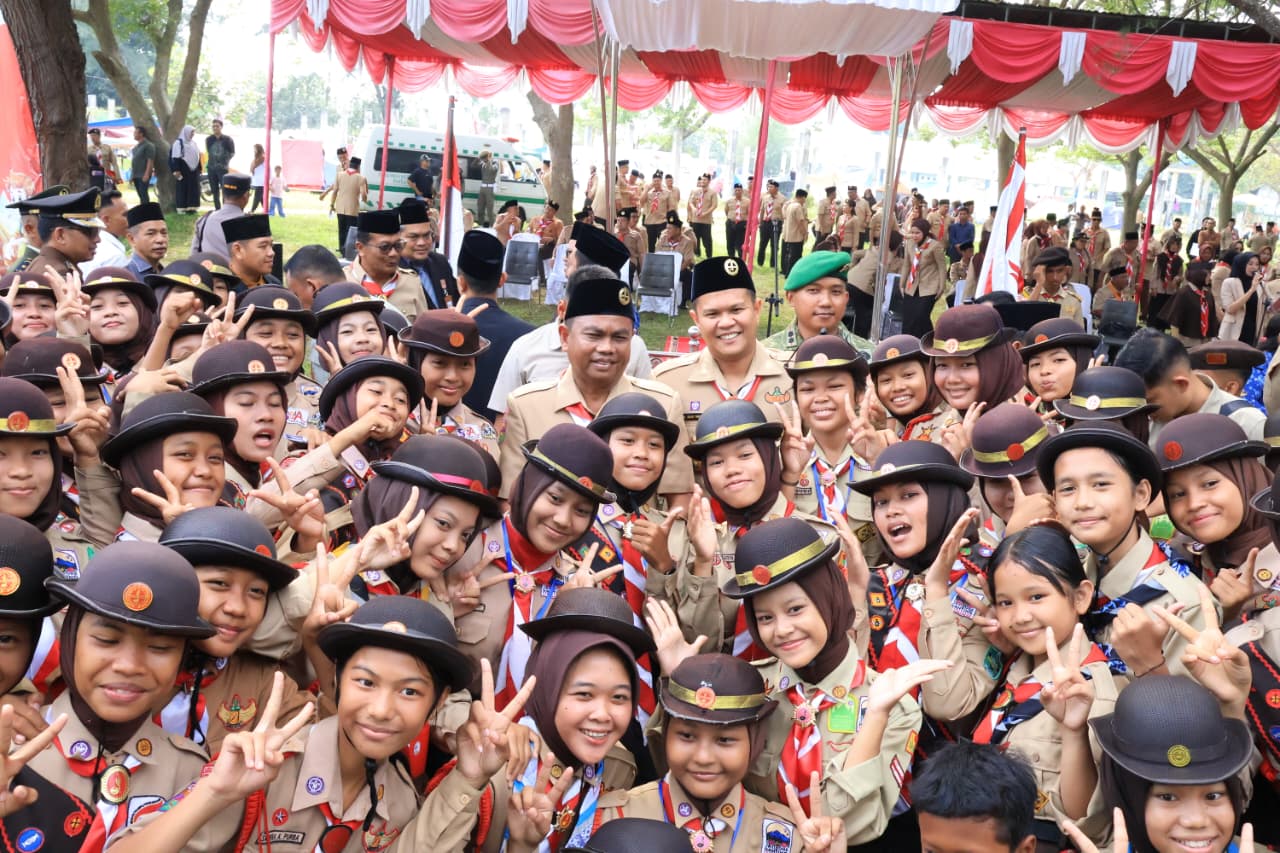 Momen Peringatan Hari Pancasila, Bupati Sergai : Jambore Sarana Penting Bentuk Karakter Generasi Muda