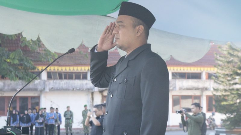 Bupati Inhu Pimpin Upacara Peringatan Hari Lahir Pancasila dan Hari Lungkungan Hidup Sedunia 2026