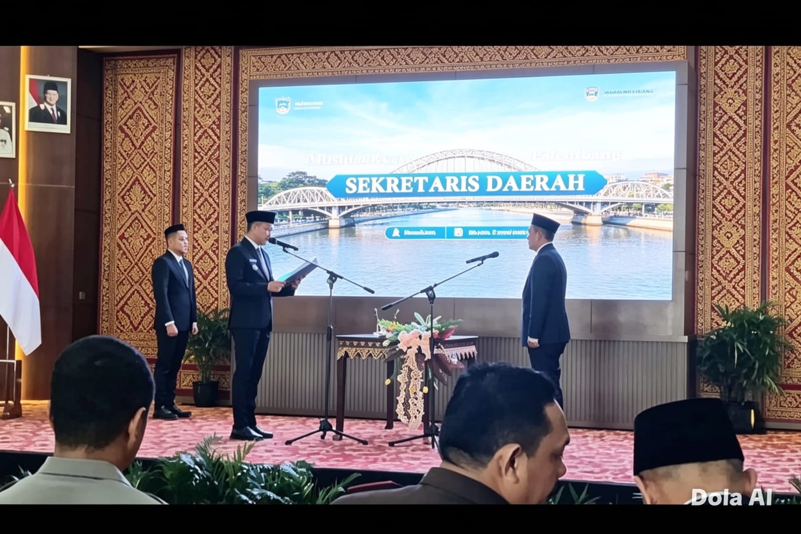 Dicky Syailendra, S.Sos Di Lantik Dan Di Ambil Sumpah Sebagai Sekda Kabupaten Ogan Ilir