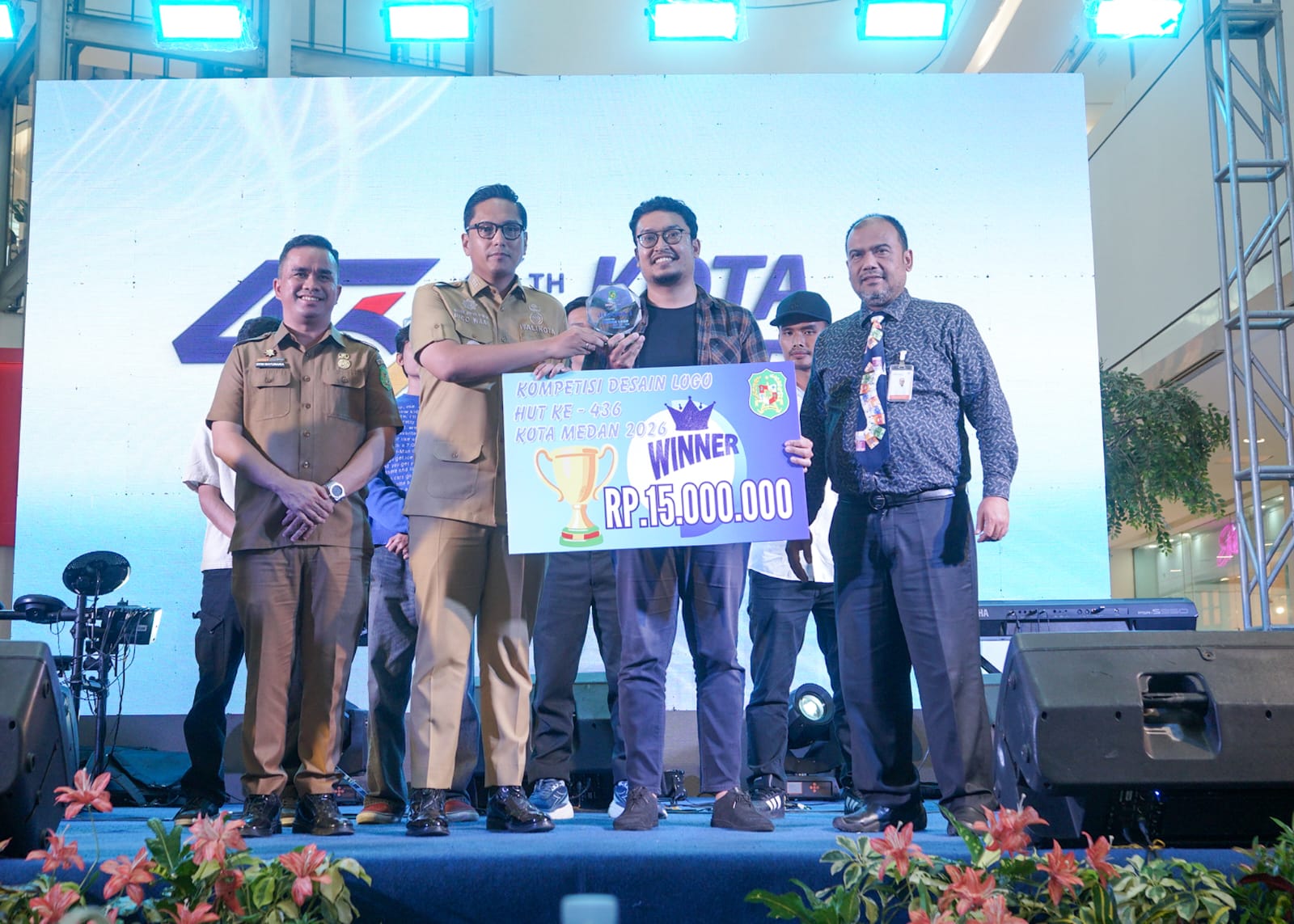 Usung Filosofi “Medan Tangguh”, Logo Hut Kota Medan Karya Orisinil Desainer Lokal Siap Menghiasi Gelaran AFF dan APEKSI