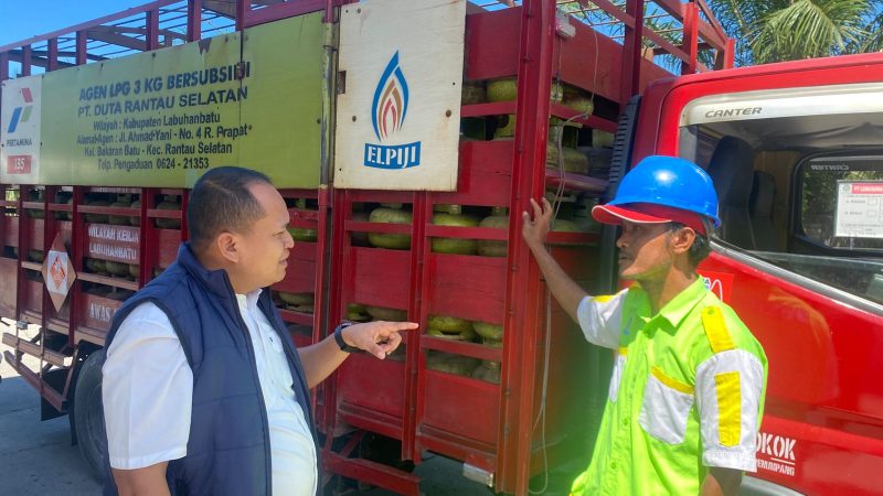 Respon Cepat Tindak Lanjut Informasi Kelangkaan LPG 3 Kg,Sat Reskrim Lakukan Sidak Ke SPBE 
