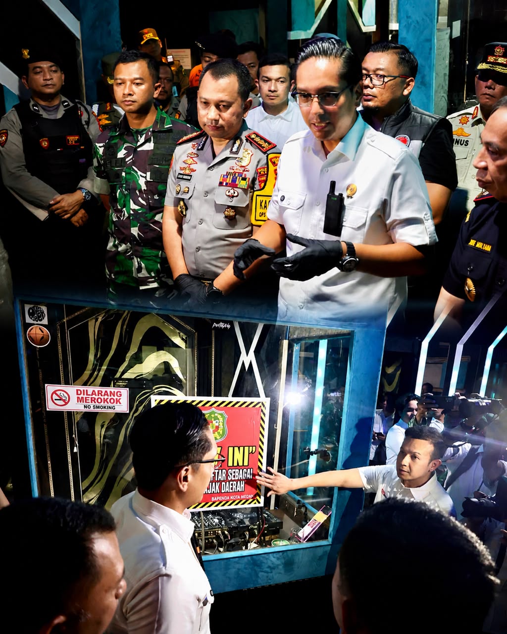Pemko Medan Segel Phantom KTV, Diduga Langgar Aturan Pajak, Perizinan, dan Terkait Peredaran Narkoba