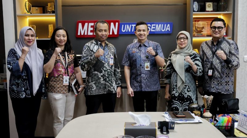 Perkuat Sinergi, Kepala Bapenda Kota Medan Terima Kunjungan Pimpinan Bank Sumut Cabang Utama