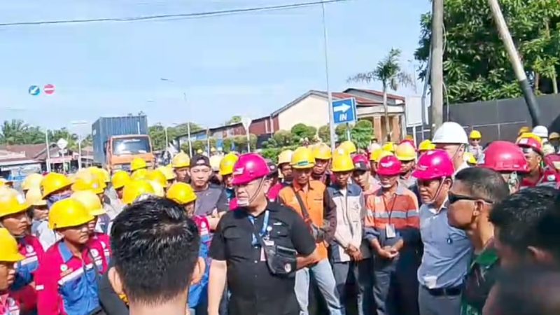 Kontraktor Lokal Pertanyakan Aturan Baru PT MNA, Aksi Mogok Pecah di Kuala Tanjung