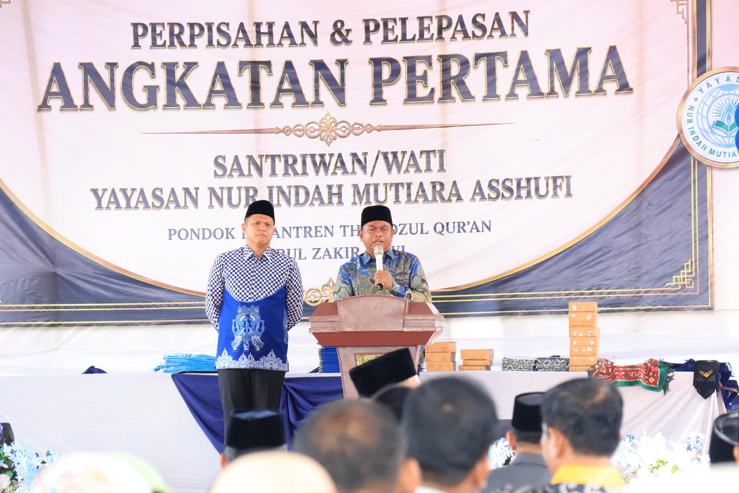 Bupati Sergai Harap Lulusan Perdana Darul Zakir Alwi Jadikan Al Quran Sebagai Pedoman Hidup