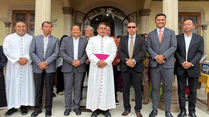 ‎Sinergi Pemerintah dan Gereja, Bupati Tapanuli Utara Ajak Umat Katolik Jadi Garam dan Terang Masyarakat