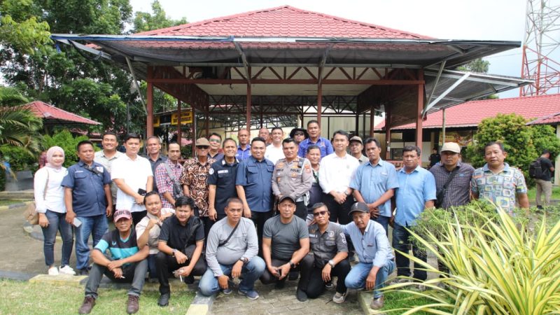 Pentingnya Komunikasi dan Kolaborasi, PJU Polres Sergai Ajak WMHPSB Ngopi Bareng