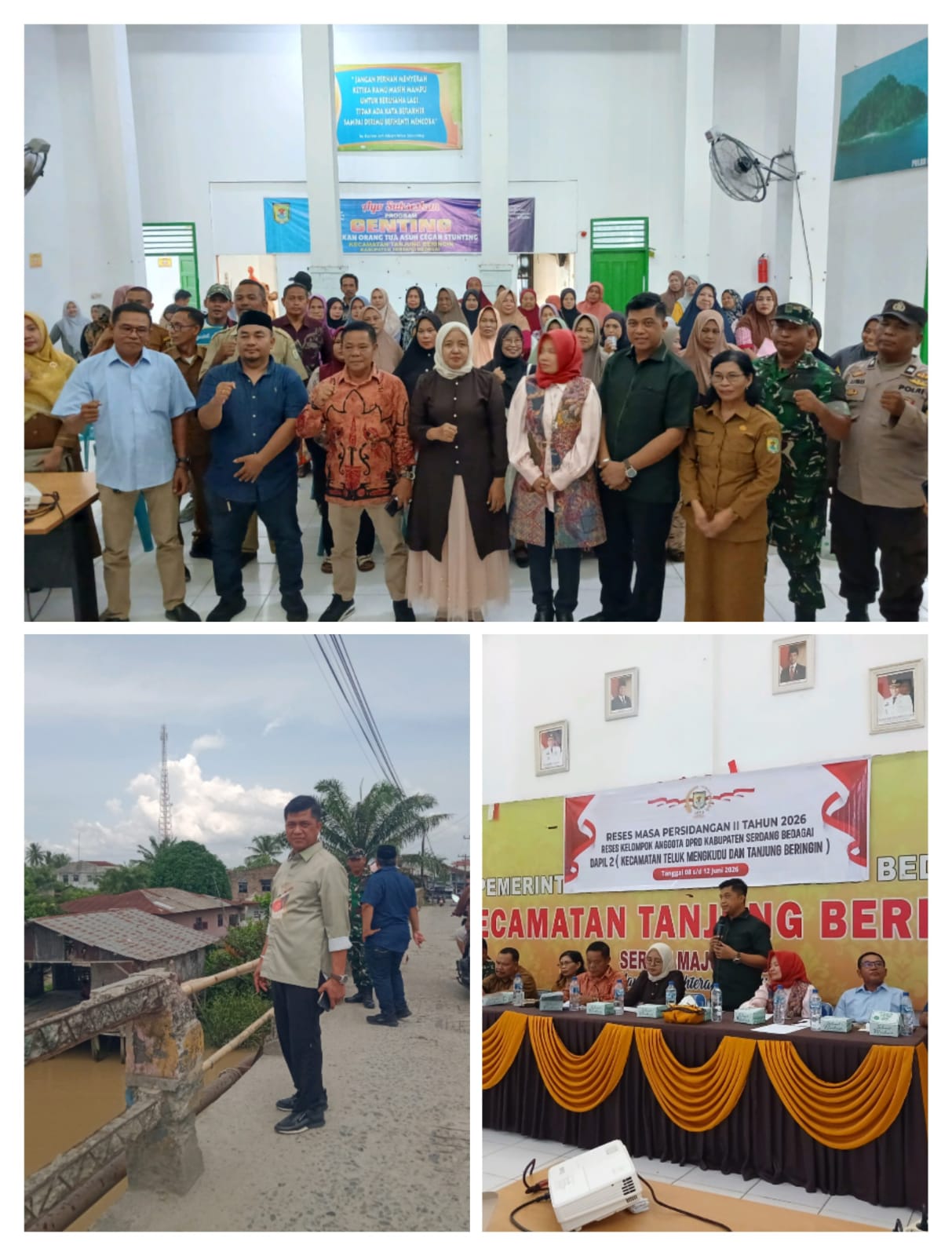 DPRD Sergai Dapil II Reses Kelompok Tahun 2026 di Kecamatan Tanjung Beringin, Jembatan, Jalan dan Narkoba Jadi Sorotan