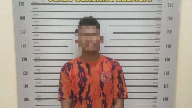 Sat Res Narkoba Polres Sergai Amankan Pria Dalam Gerebek Sarang Narkoba