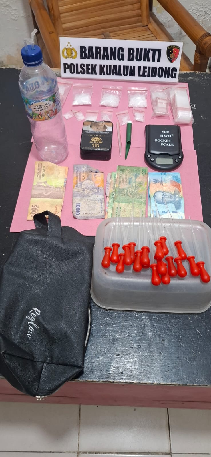 Berkat Informasi Masyarakat, Polsek Kualuh Leidong Ungkap Kasus Sabu 33,95 Gram