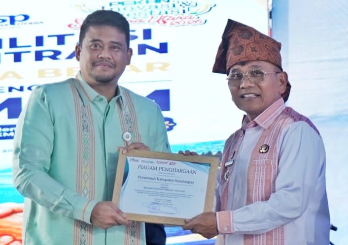 Pemkab Simalungun Raih Penghargaan Terbaik I di Acara PIISU ke-12 Tahun 2026
