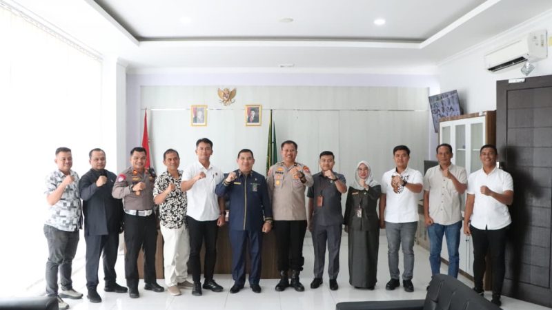 Polres Sergai Kunjungi PN Sei Rampah Jalin Sinergi dan Kolaborasi