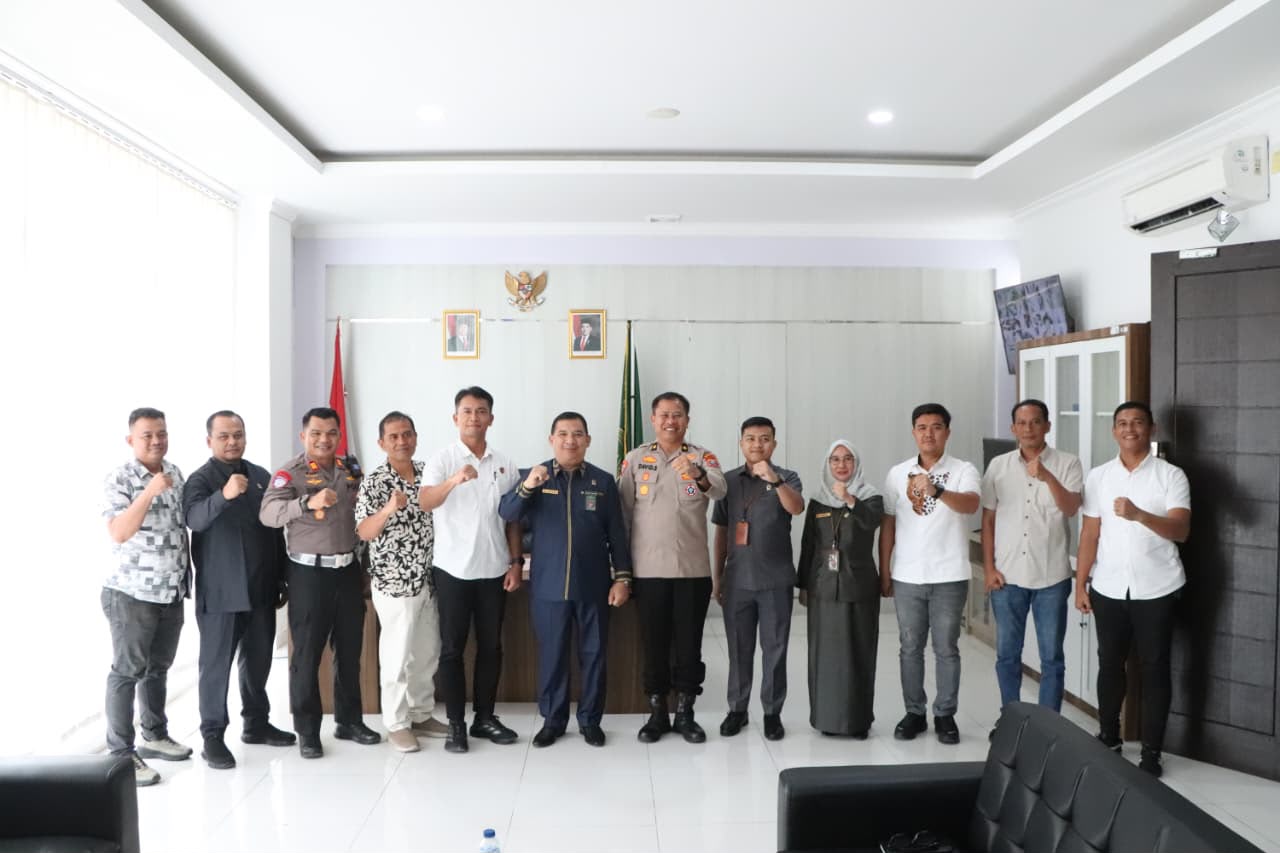 Polres Sergai Kunjungi PN Sei Rampah Jalin Sinergi dan Kolaborasi