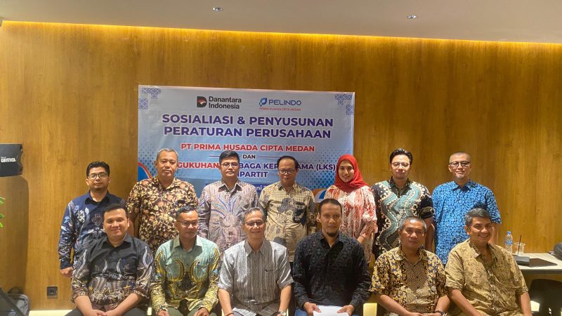 Perkuat Hubungan Industrial, PT Prima Husada Cipta Medan Sosialisasikan Peraturan Perusahaan dan Kukuhkan LKS Bipartit