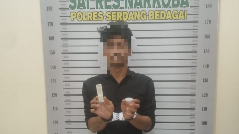Satres Narkoba Polres Sergai Amankan Lagi Seorang Pria Pengedar di Perbaungan