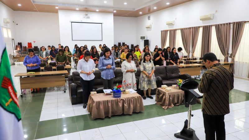 Tim Penggerak PKK) Kota Pematangsiantar Laksanakan Program Kerohanian Pendalaman Alkitab dan Pengajian rutin