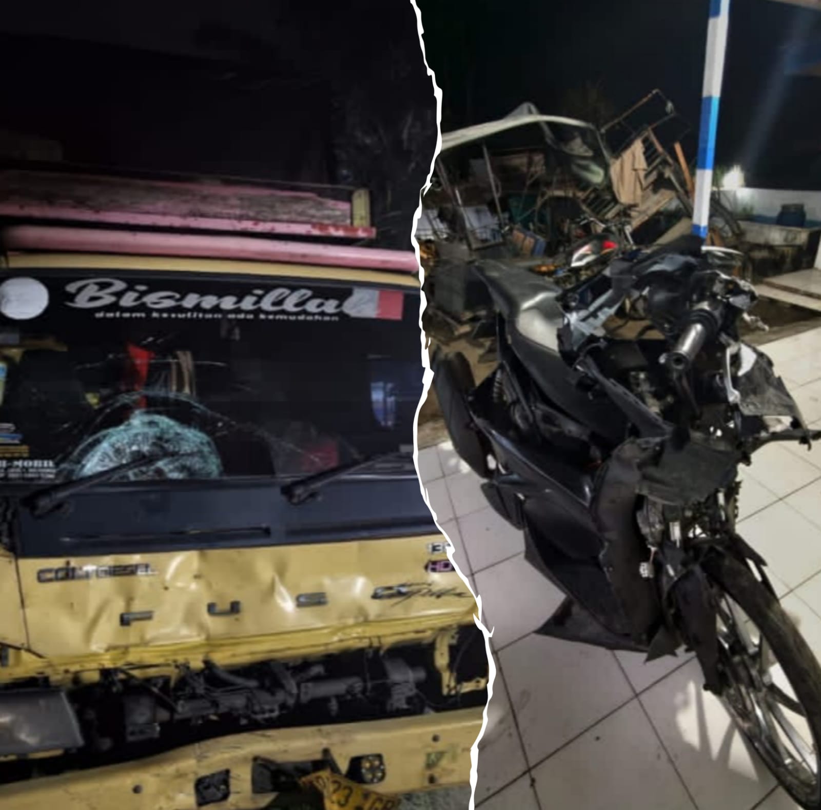 Laka Lantas Kembali Terjadi di Jalinsum Medan-Tebing Tinggi, Pengendara Aerox Alami Patah Tulang