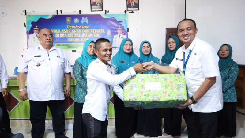 Ketua TP PKK Kabupaten Asahan Tinjau Pelaksanaan Program Pokja I Di Desa Tanjung Asri