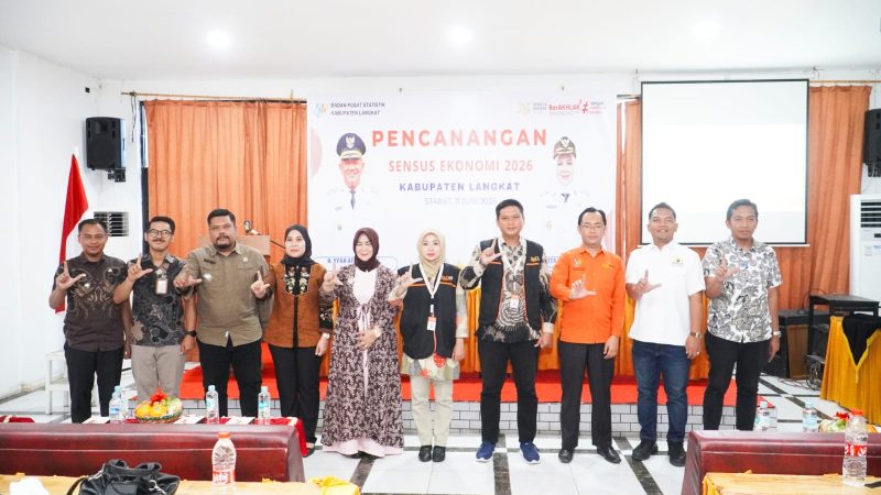 Pemkab Langkat Dukung Penuh Pelaksanaan Sensus Ekonomi 2026 di Langkat