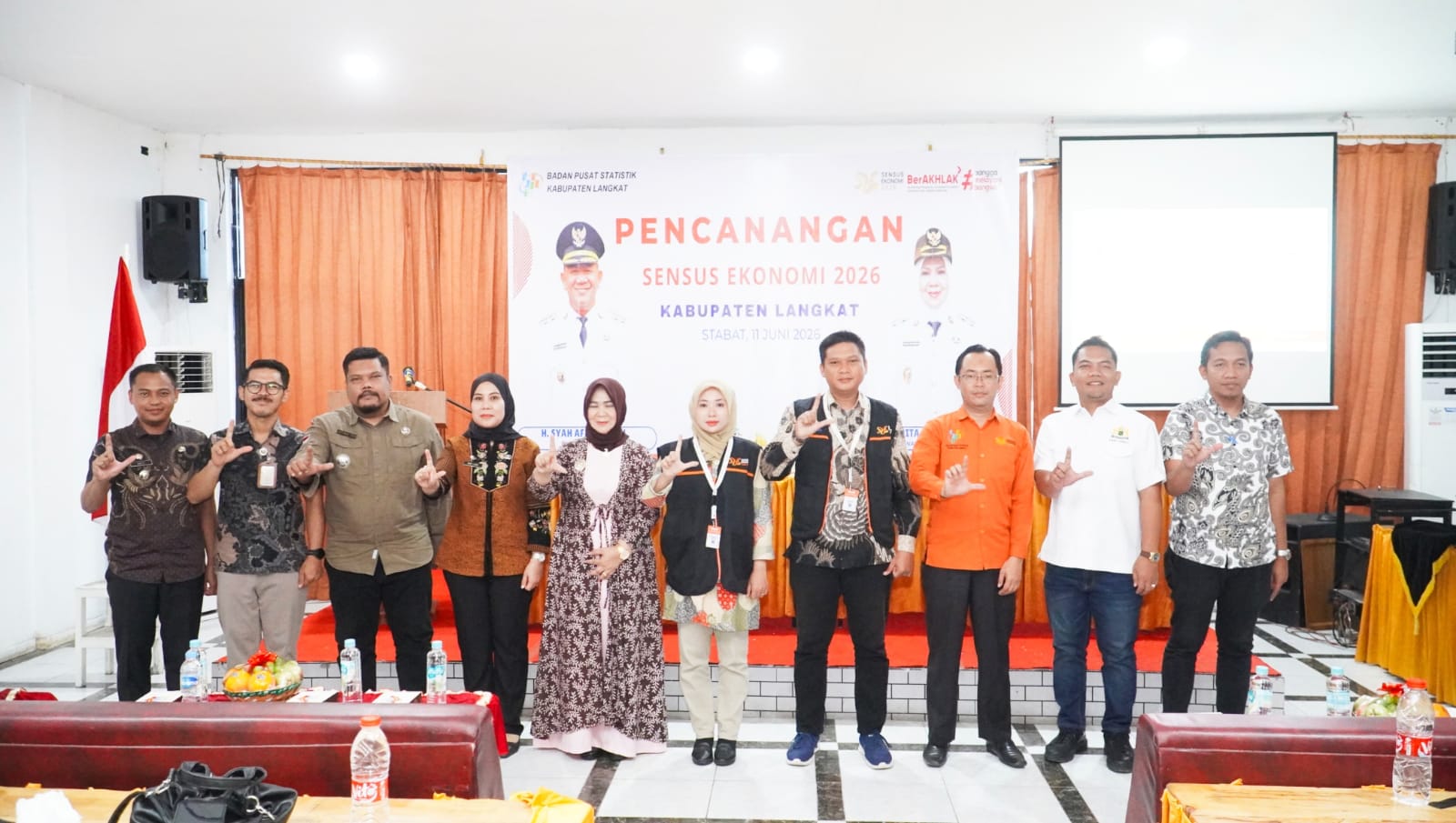 Pemkab Langkat Dukung Penuh Pelaksanaan Sensus Ekonomi 2026 di Langkat