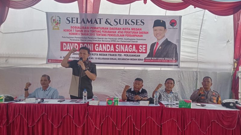 Dari Sampah Jadi Rupiah, David Roni G Sinaga Apresiasi Inovasi Mahasiswi Univeritas Harapan
