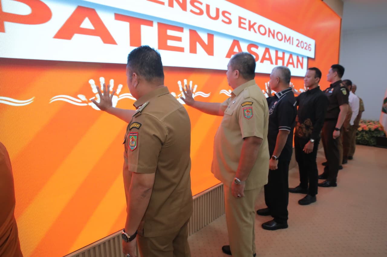 Bupati Asahan Hadiri Pencanangan Sensus Ekonomi 2026 Kab. Asahan