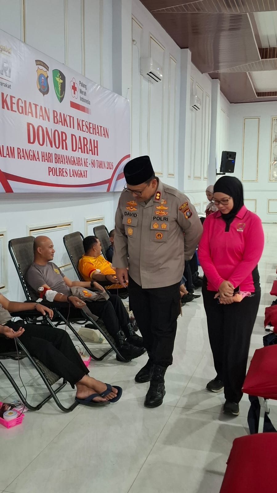 Semarakkan HUT Bhayangkara ke-80, Polres Langkat Hadirkan Beragam Kegiatan Sosial, Kesehatan, Olahraga dan E-Sport
