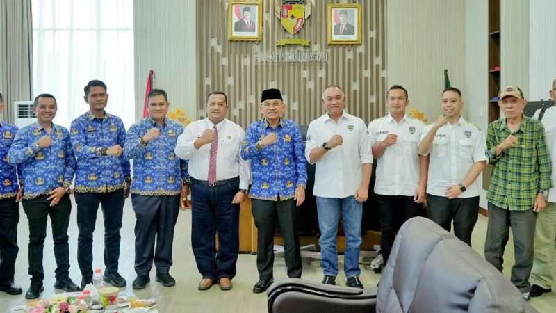 Sambut Kejuaraan Rally Pasifik 2026 di Kabupaten Simalungun, Bupati H Anton Achmad Saragih Terima Kunjungan Pengurus IMI Sumut dan Panitia Penyelenggara