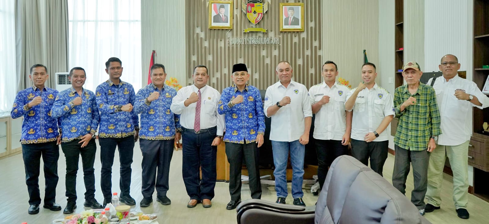 Sambut Kejuaraan Rally Pasifik 2026 di Kabupaten Simalungun, Bupati H Anton Achmad Saragih Terima Kunjungan Pengurus IMI Sumut dan Panitia Penyelenggara