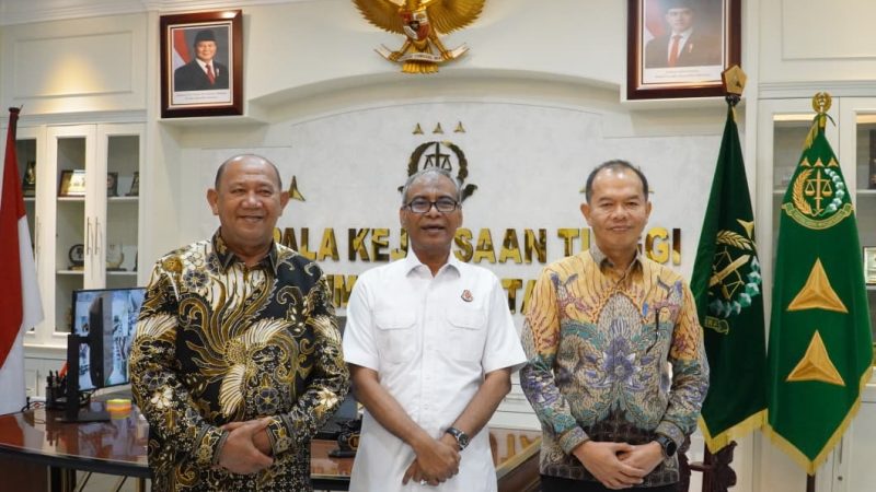 Syah Afandin Perkuat Sinergi Dengan Kajati Sumut Wujudkan Pemerintahan Bersih