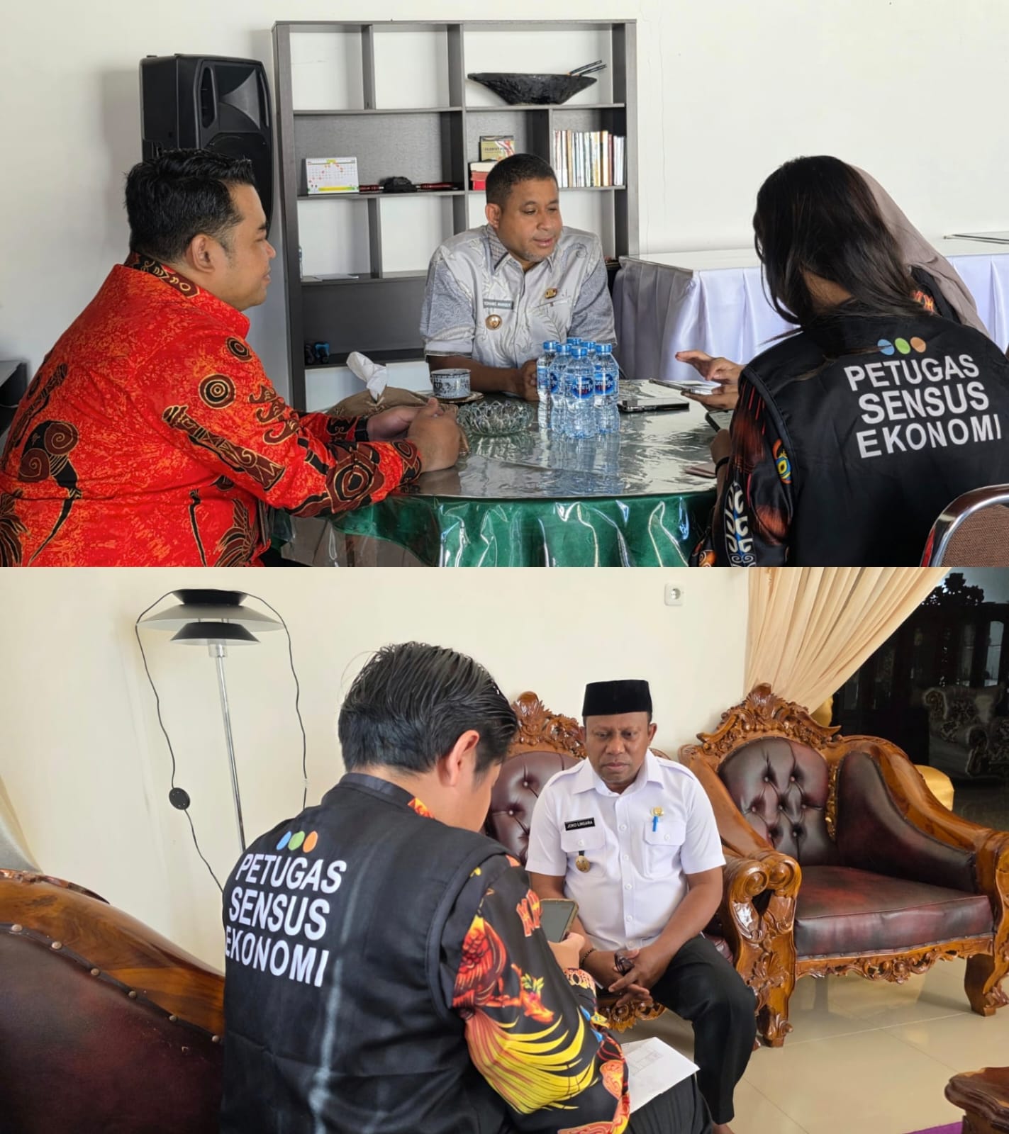 Bupati dan Wakil Bupati Teluk Bintuni Ikut Sensus Ekonomi 2026, Ajak Masyarakat Berpartisipasi