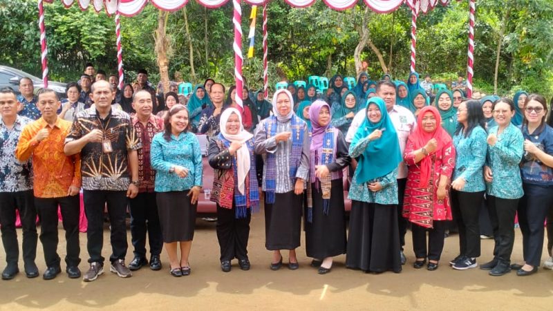 Tim Monitoring TP PKK Sumut Kunjungi 5 Nagori Percontohan di Simalungun