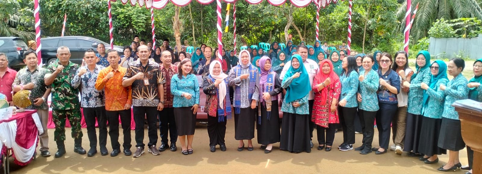 Tim Monitoring TP PKK Sumut Kunjungi 5 Nagori Percontohan di Simalungun