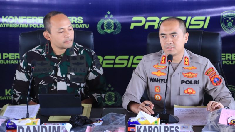 Kapolres Labuhanbatu Pimpin Press Release, Ungkap Kasus Penganiayaan Yang Berujung Kematian Di PT Agrinas Palma Nusantara