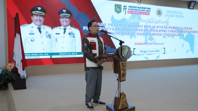 Wakil Bupati Asahan Sambut Tim KKN-PPM UGM Yogyakarta