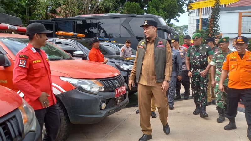 Memasuki Musim Kemarau Mulai Akhir Juni, Pemerintah Inhu Gelar Apel Siaga Penanggulangan Karhutla