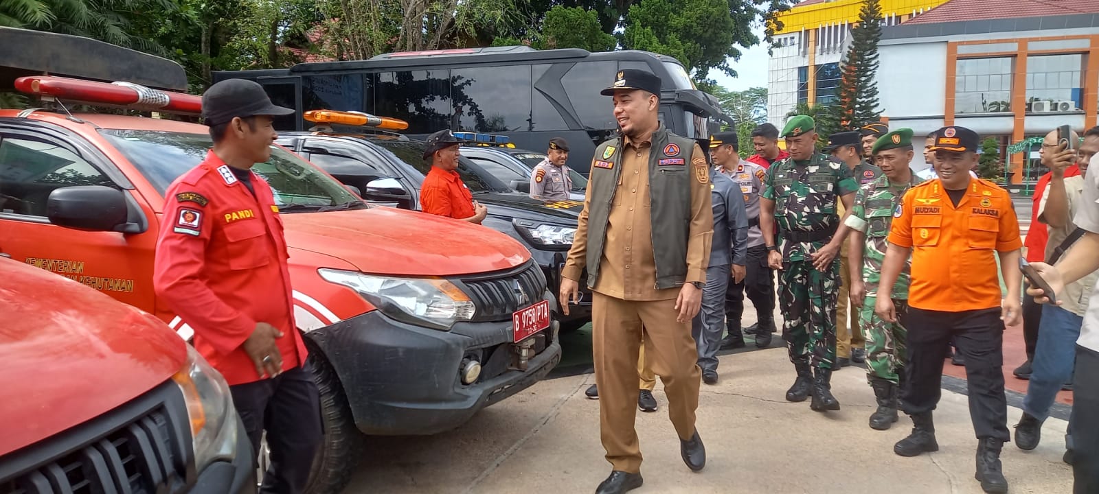 Memasuki Musim Kemarau Mulai Akhir Juni, Pemerintah Inhu Gelar Apel Siaga Penanggulangan Karhutla