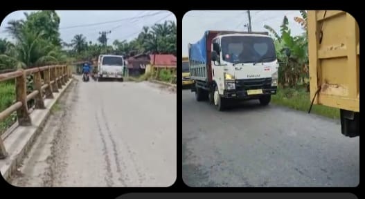 Warga Protes, Dump Truck Ke Emp Gebang Masih Gunakan Jalan Umum
