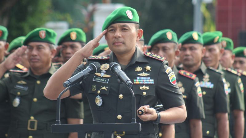 HUT ke-76 Kodam I/BB, Dandim 0209/Labuhanbatu Pimpin Ziarah dan Tabur Bunga di TMP Rantauprapat