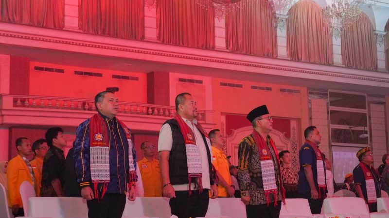Bupati Baharuddin Siagian Hadiri Pelantikan DPD AMPI Sumut Masa Bhakti 2026–2031