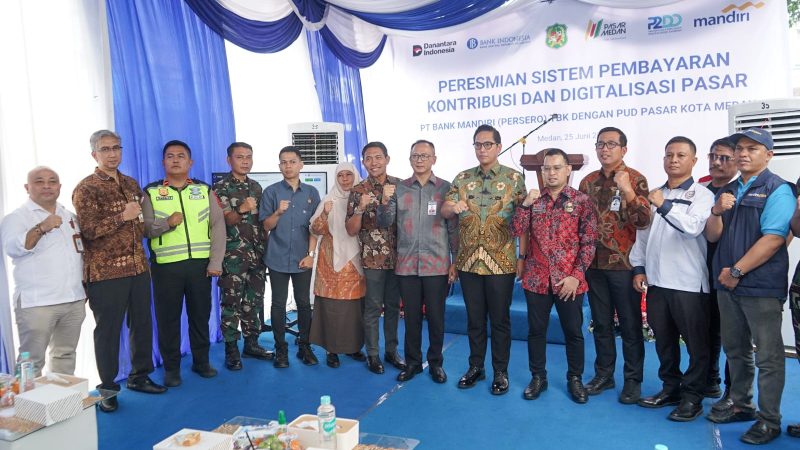 Luncurkan Digitalisasi Pasar Petisah, Wali Kota Medan Wujudkan Pasar Tradisional Lebih Modern, Transparan dan Bebas Dari Kebocoran Anggaran