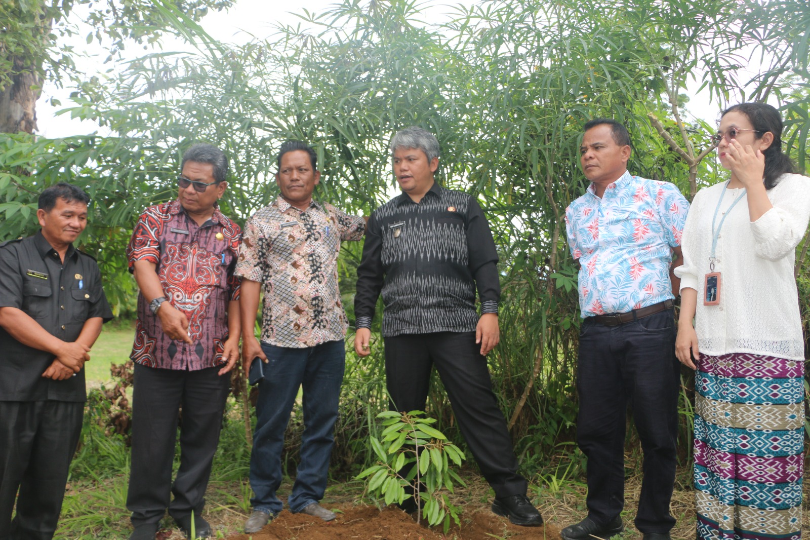 ‎Pemkab Tapanuli Utara gandeng TJSL PT. Taspen (Persero) berikan 1.500 bibit Durian Unggul kepada Kelompok Tani Kecamatan Parmonangan ‎